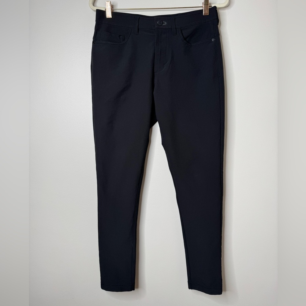 Public Rec Men’s Black Work Day Athleisure Stretch Straight Leg‎ Pants 28/32